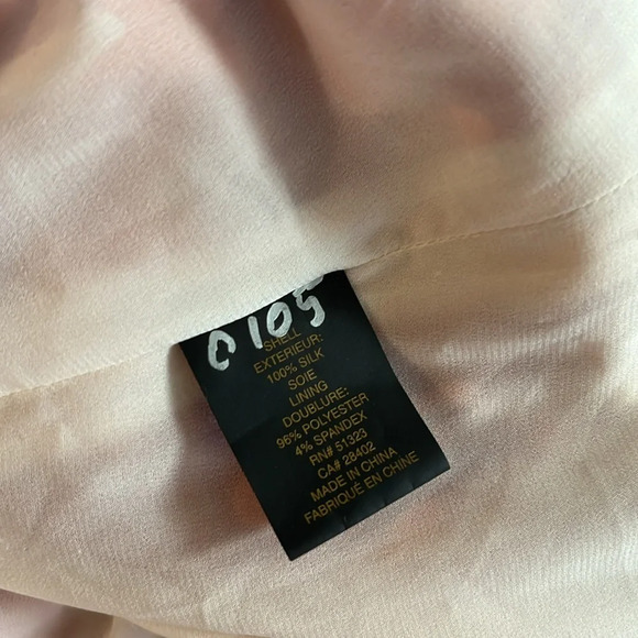 CYNTHIA STEFFE Paloma Orange White 100% Silk One Shoulder dress 6 - Picture 5 of 6